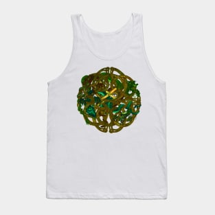 Celtic Knot with Dragons Tank Top